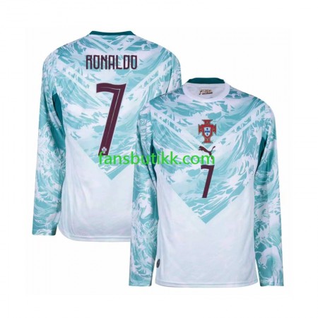 Fotballdrakt Portugal Cristiano Ronaldo 7 Bortetrøye World Cup 2026 Langermet